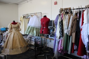 A look at Cinderella’s dress and other characters’ costumes. 