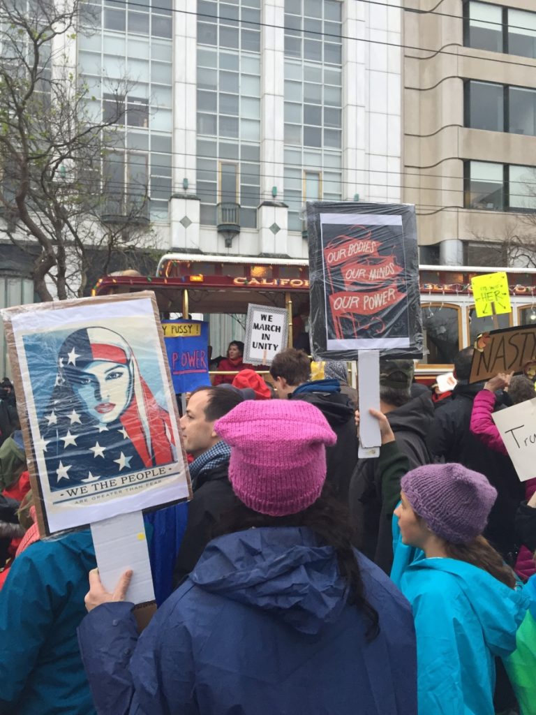 San Francisco Women’s March on Washington draws huge crowds