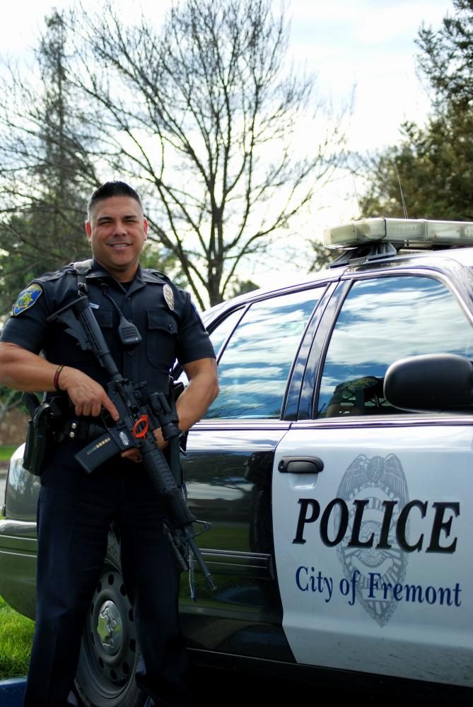 Officer Luevano worked as a hostage negotiator for eight years in the Fremont Police Department as well as in an undercover unit for a few years.