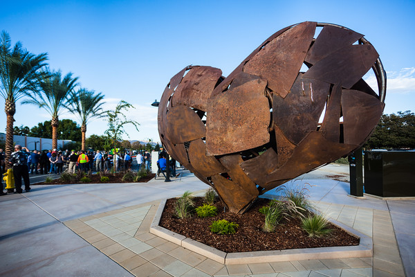 “Heartfullness” is the first installment of artwork as part of the Rotational Art Program and will remain in Downtown Fremont until January 31.