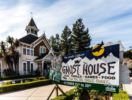 Oct. 22, 2016. 48 years, Candle Lighters Ghost House, Oct. 15-30, 2016 at
the Carriage House, Fremont Hub. This years theme is "The Web".
Caption writer: James Sakane
Photographer: James Sakane.
Affiliation: Milpitas Post.
Permission to post online: Yes
Permission to print in affiliated publications: Yes