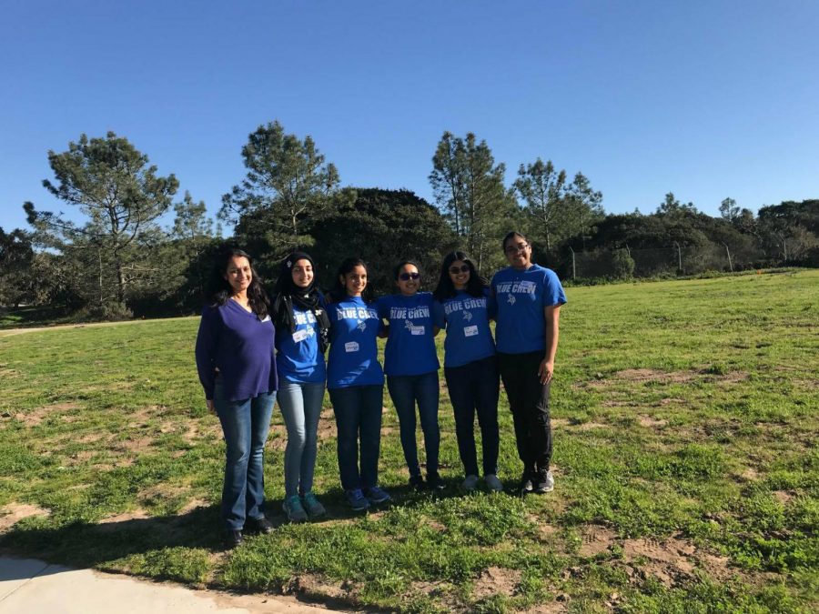 The team of five girls and parental chaperones woke up at around five o’clock in the morning to get to Monterey for the competition on at nine (Lakshmanan Venugopalan).