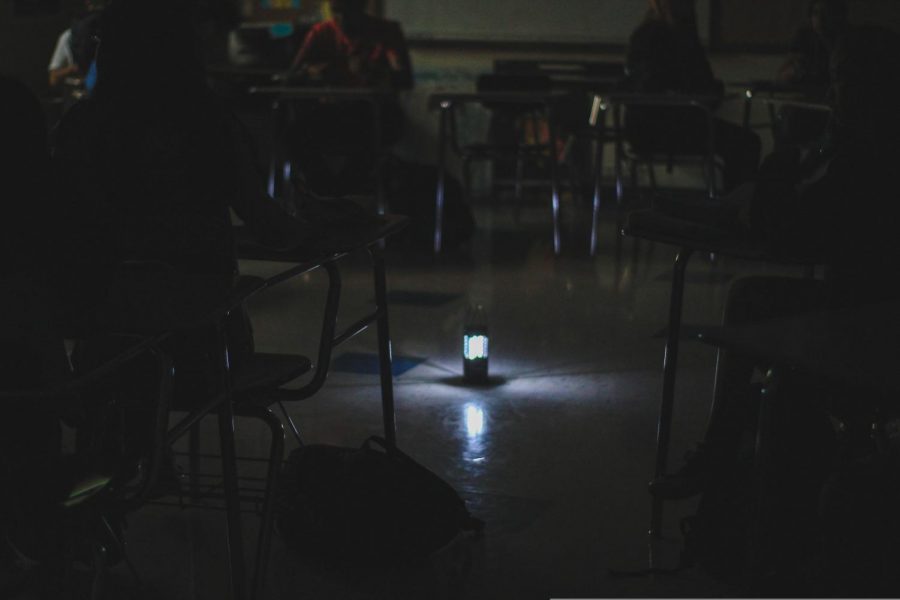 Irvington students and teachers used unique, creative approaches to continue school throughout the prolonged blackout. 