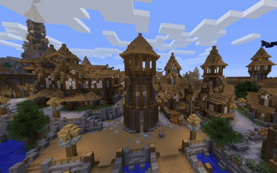 Mighty Minecraft Makes A Comeback The Irvington Voice - medieval town roblox