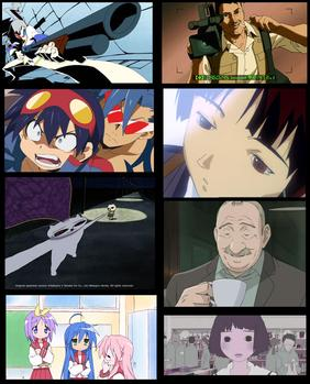 The Anime art style is able to vary a lot to fit any style people like.