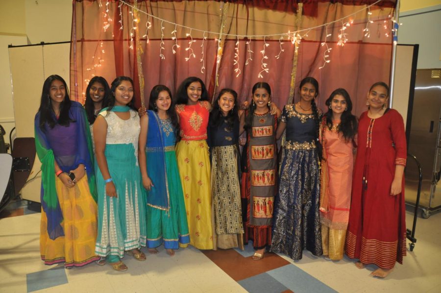 Irvington+students+came+together+in+a+celebration+of+Indian+culture.+