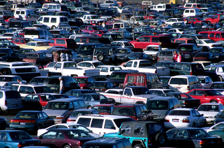 Parking Lot Becomes Olympics: Students Racing to Tpumps