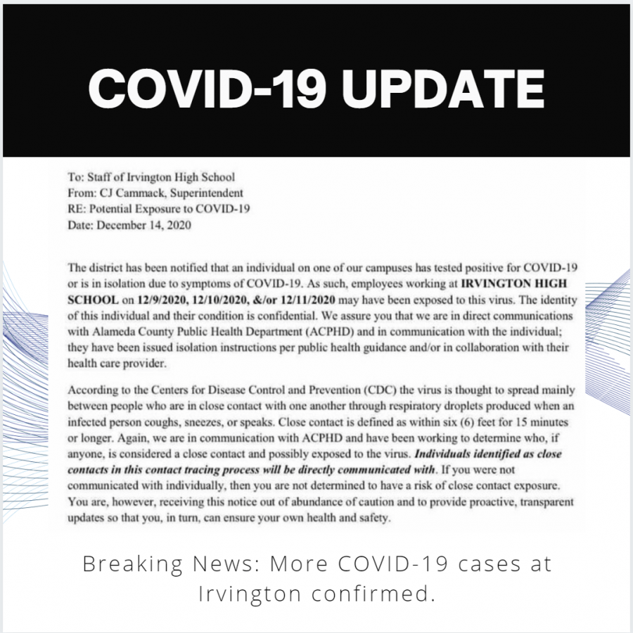 Breaking News: COVID ON CAMPUS (Updated 12/14, 5pm)