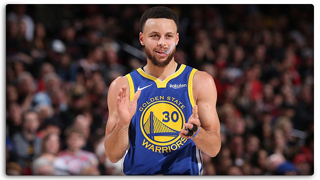 My pick for MVP, Steph Curry.