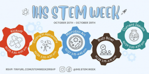 IHS Stem Week was filled with eventful STEM-related activities, with topics from computer science to astronomy.  