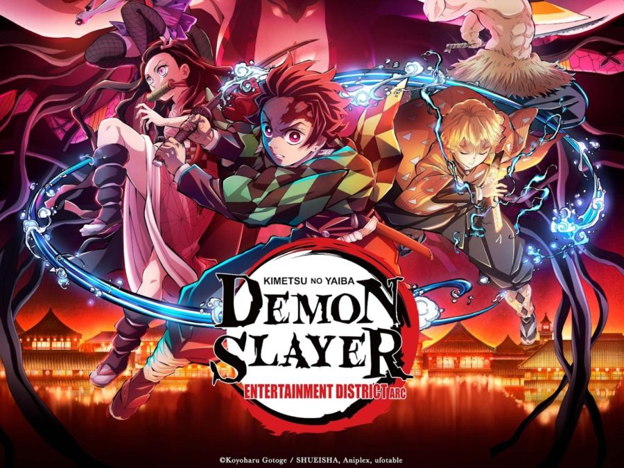 Including both the Mugen Train Arc and the Entertainment District Arc, Demon Slayer’s second season features music from singers Aimer and LiSA.