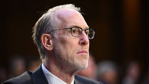 Live Nation Entertainment CFO and president Joe Berchtold appears during a Senate Judiciary hearing. Live Nation merged with Ticketmaster in 2010.