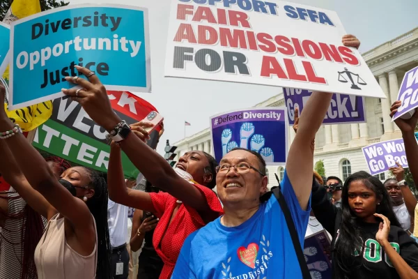 The recent court rulings regarding Affirmative Action have been incredible controversion, sparking numerous protests (Evelyn Hockstein, AP Photo).