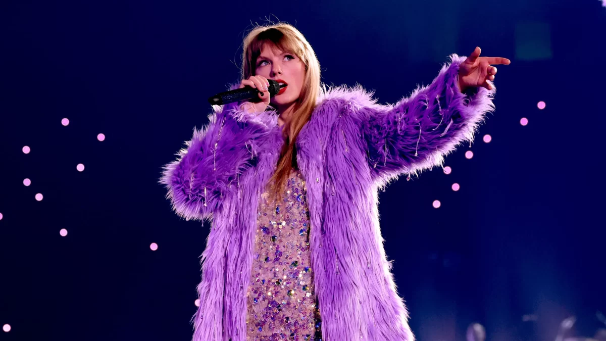 Swift performs at the opening night of the Era’s Tour at State Farm Stadium in Arizona. (John Shearer)