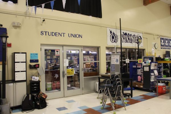 The Student Union, where master calendar and purchase approval forms are turned in, in-person.