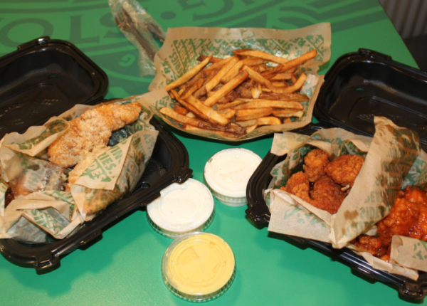 Wingstop’s All-In Bundle pictured.