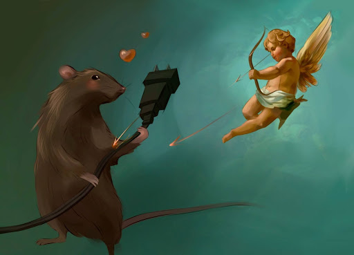 The young Cupid sparks love between the local school rat and a widowed Chromebook charger.
