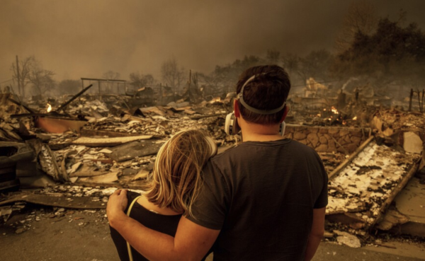 The Los Angeles wildfires have destroyed over 16,000 homes and structures and displaced more than 80,000 people, devastating countless civilians. | KPBS