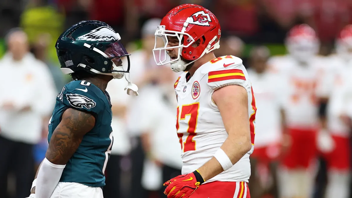 CJ Gardner–Johnson and Travis Kelce in a head-to-head (NFL)