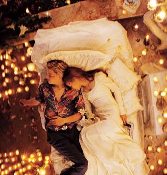 Romeo and Juliet, a classic example of the romance trope, star-crossed lovers. 