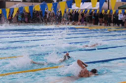 The MVAL schools compete in the 2025 Tom Crocker Swim Relays. 