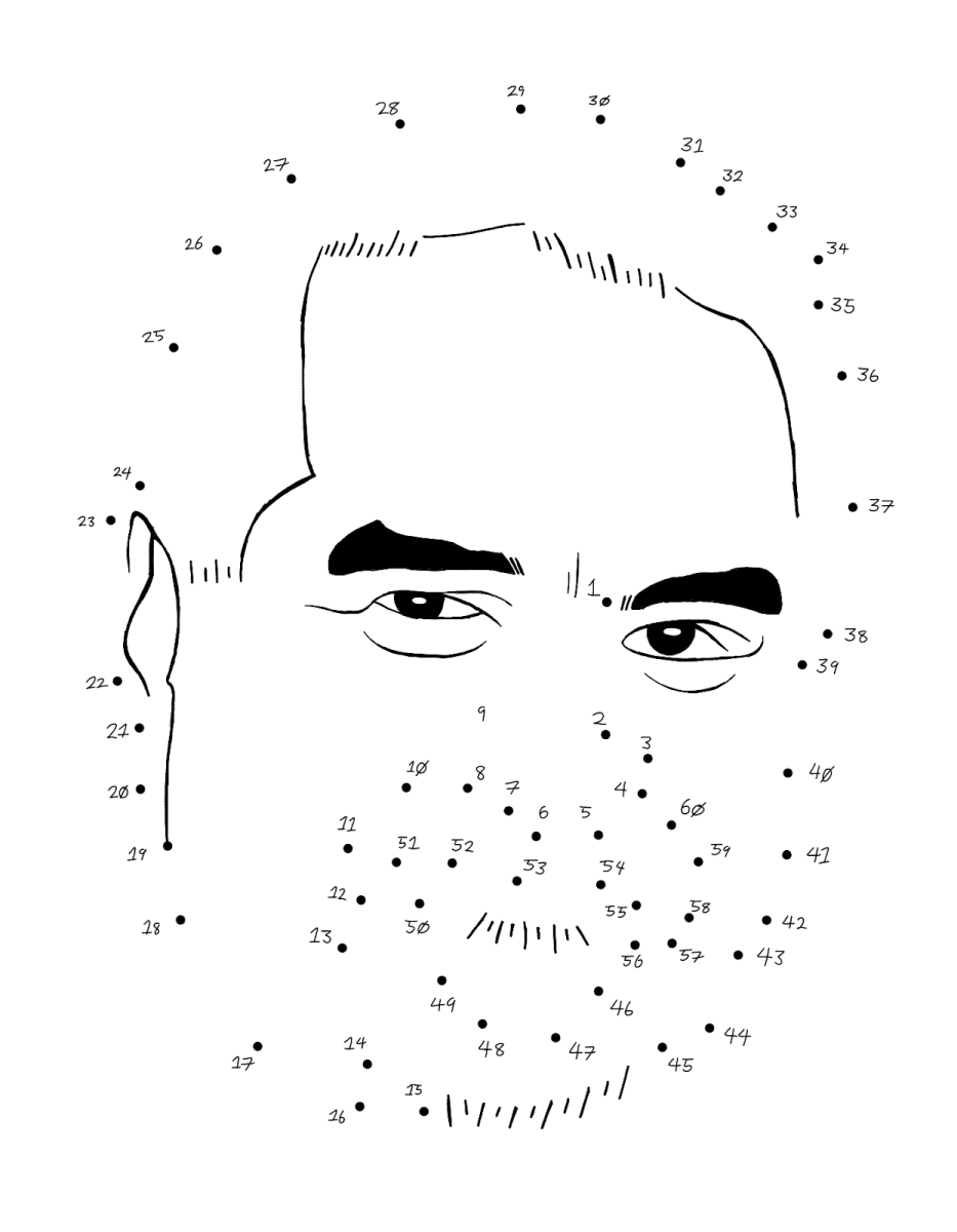 Who’s This Handsome Man? — Connect the Dots