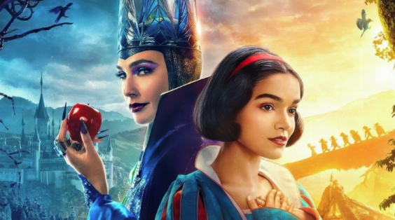 Snow White (Rachel Zelger) and the Evil Queen (Gal Gadot) in a promo shot. 
