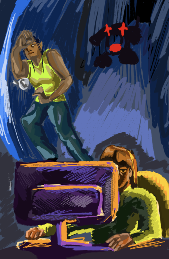 Mrs. Brown attempted to visualize Barthowlowmew’s dream, which honestly became a nightmarish experience. 