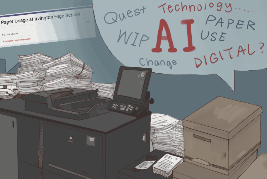 In light of student AI use and research into analog learning, many Irvington teachers are emphasizing the use of traditional pen and paper in their classrooms.